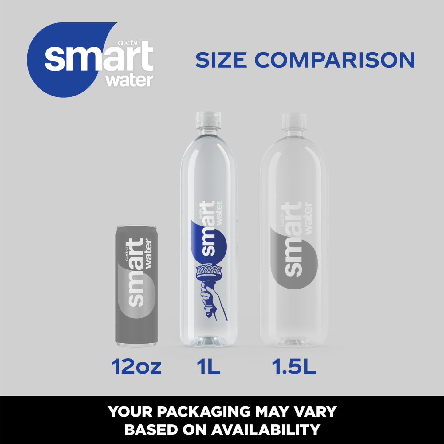 smartwater 12 pack corrugate case