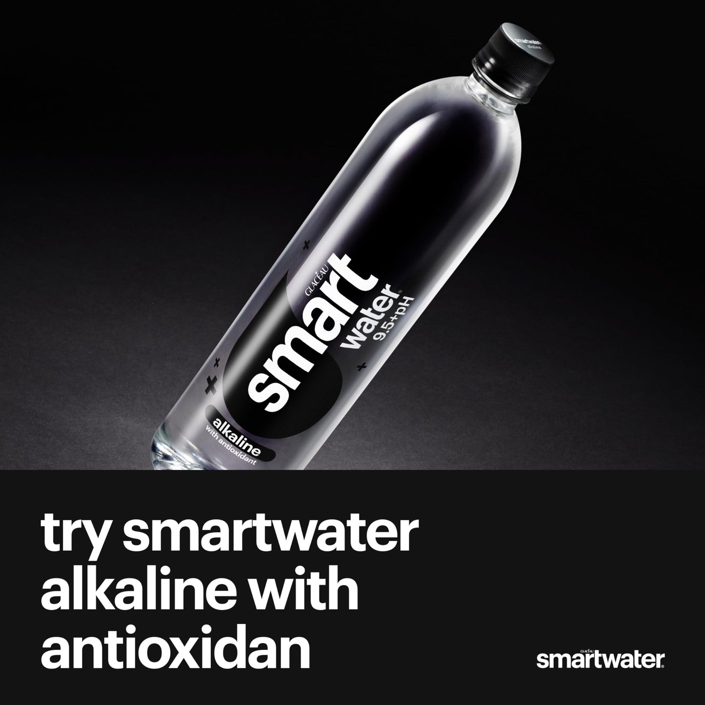 smartwater vapor distilled premium water bottle, 1.5 Liter Bottle