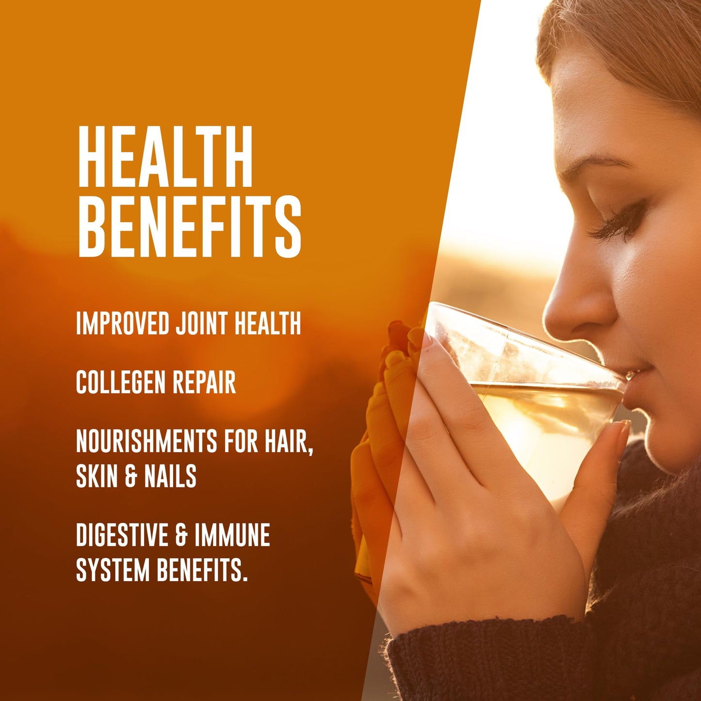 LonoLife Mushroom Chicken Bone Broth Powder Mix | 10g Protein | Collagen-Rich, Keto & Paleo Friendly | Natural Ingredients | 4 Portable Stick Pack Servings