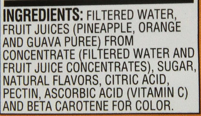 Langers Juice Cocktail, Pineapple Orange Guava, 64 Fl Oz (Pack of 8)