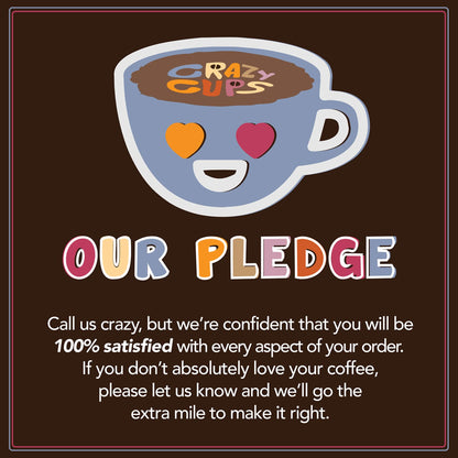 Crazy Cups Caffeinated Hot Chocolate, Molten Chocolate Souffle Pods For Keurig K Cups Machines, 100 Mg Of Caffeine Coffee Substitute Hot Cocoa Pods, 22 Count