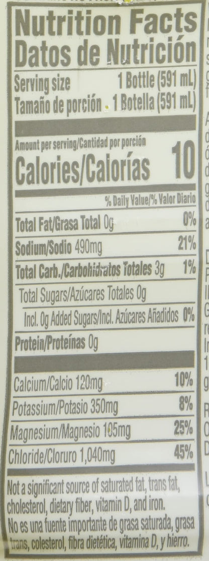 Gatorlyte Zero Lemon Lime 20oz (Pack of 5)