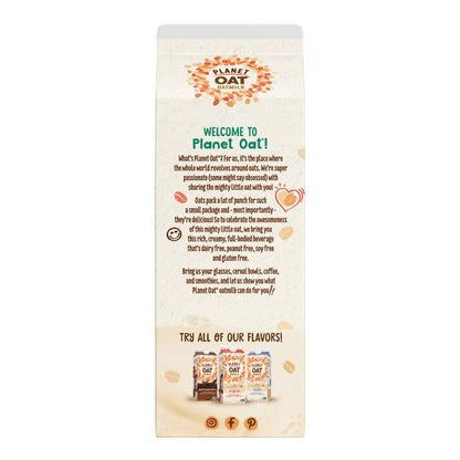 Planet Oat Extra Creamy Original Oatmilk, 52 oz
