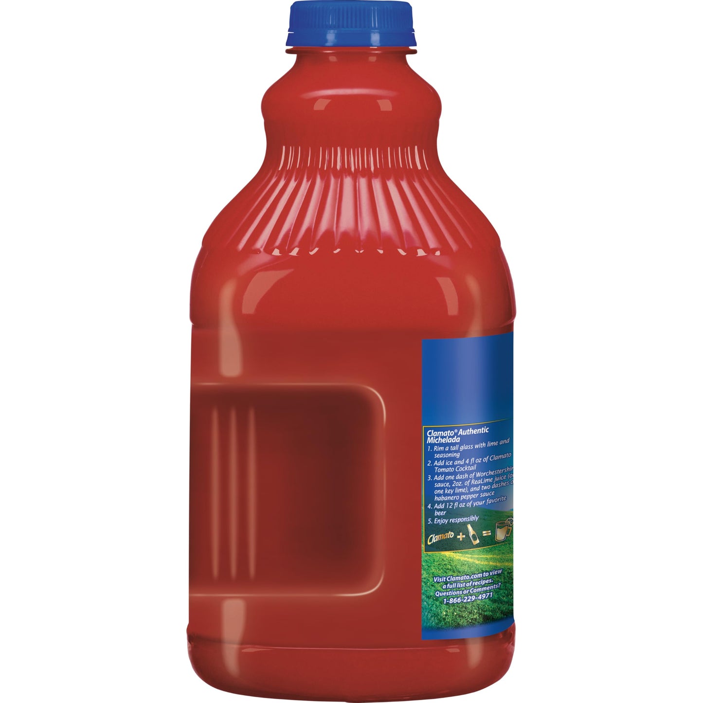 Clamato Original Tomato Cocktail Mixer, 64 fl oz bottle