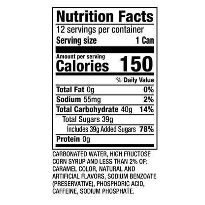 Dr Pepper Creamy Coconut Soda, 12 fl oz cans, 12 Pack