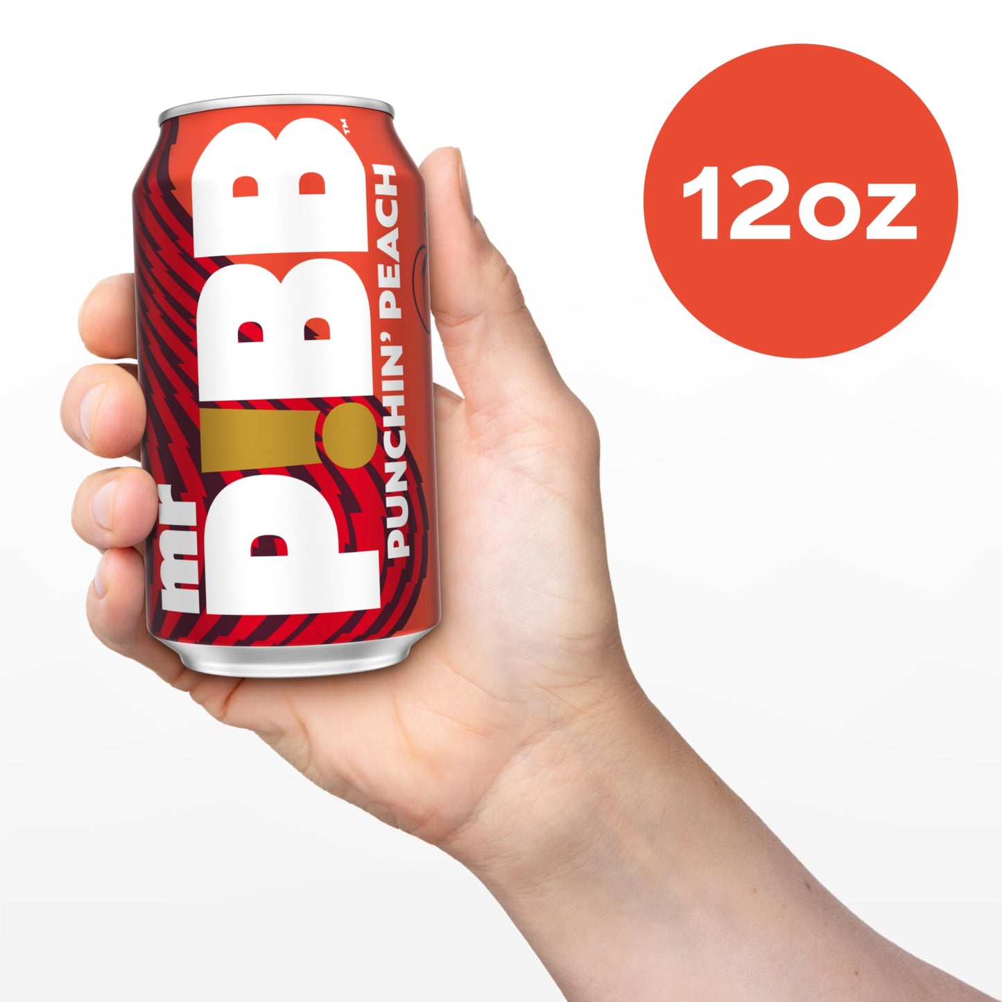 Mr Pibb Punchin' Peach 12oz 12pk