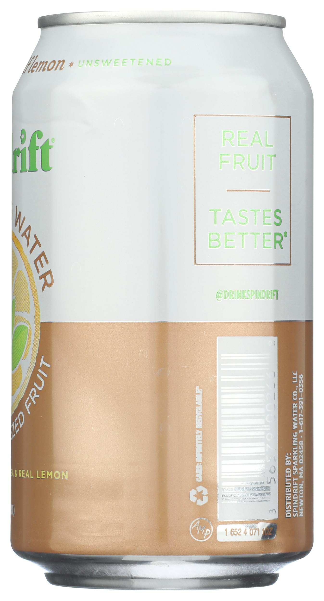 SPINDRIFT Half Tea Half Lemonade Sparkling Water, 12 Fl Oz