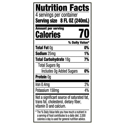 R.W. Knudsen Cranberry Juice Not from Concentrate, 32 fl oz (Pack of 1)