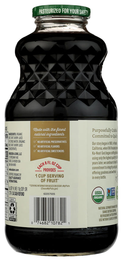 R.W. Knudsen Organic Just Tart Cherry Juice, 32 fl oz (Pack of 1)
