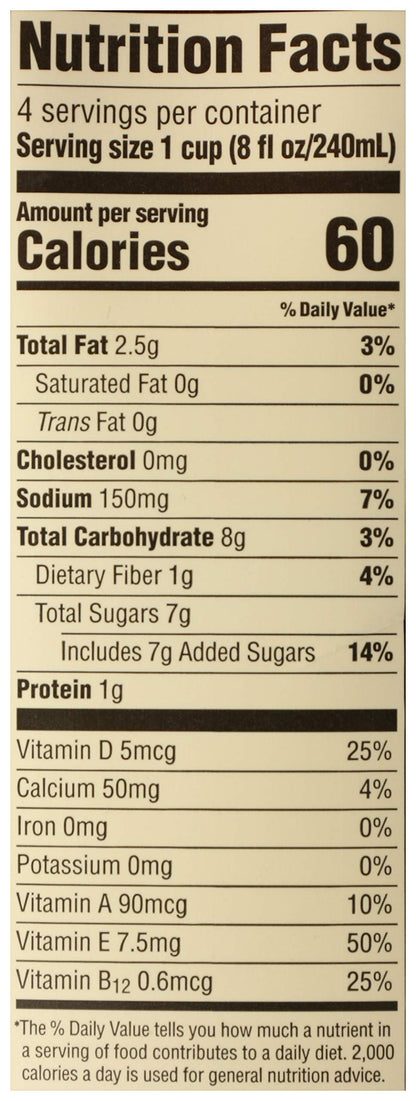 365 by Whole Foods Market, Organic Original Almond Milk, 32 Fl Oz