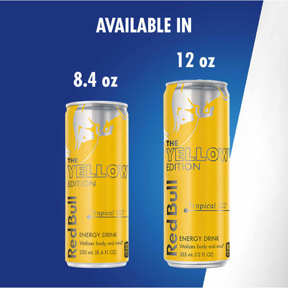 Red Bull Yellow Edition Energy Drink, 12 fl oz (RB203753)