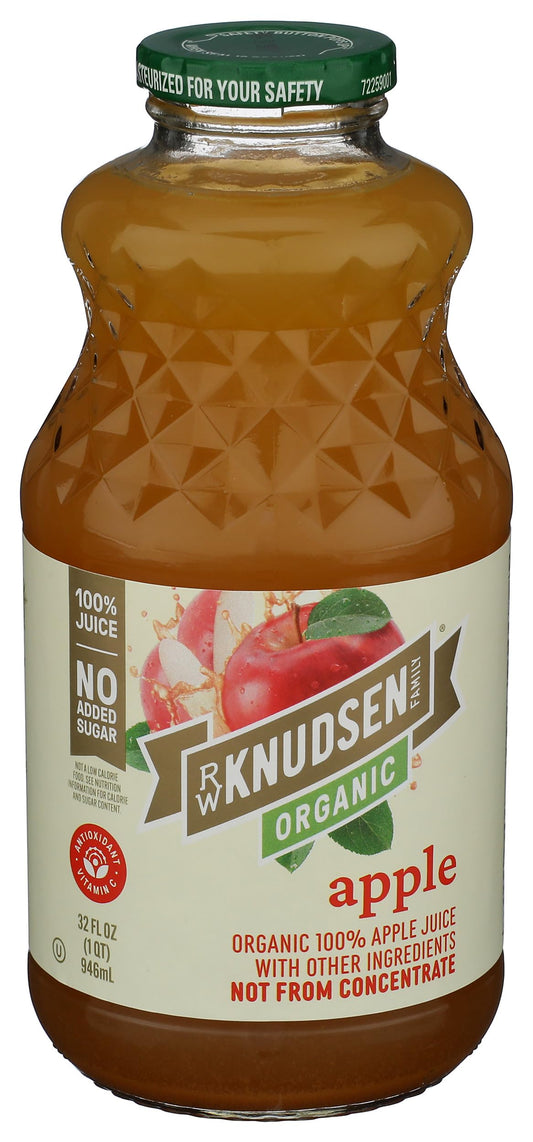 R.W. Knudsen, Organic Apple Juice, 32 Fl Oz