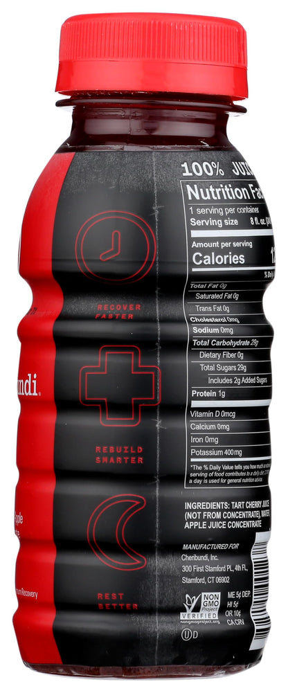Cheribundi Energy Drink, Cherry Juice, 8 Ounce (Pack of 12)
