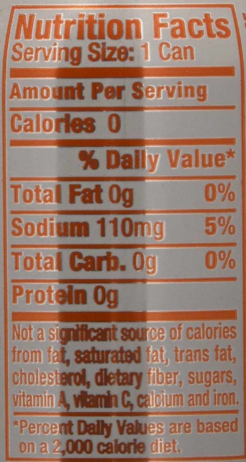 Sunkist Zero Sugar Orange Soda | 12 fl. oz. Cans | 12 Pack | Pack of 2