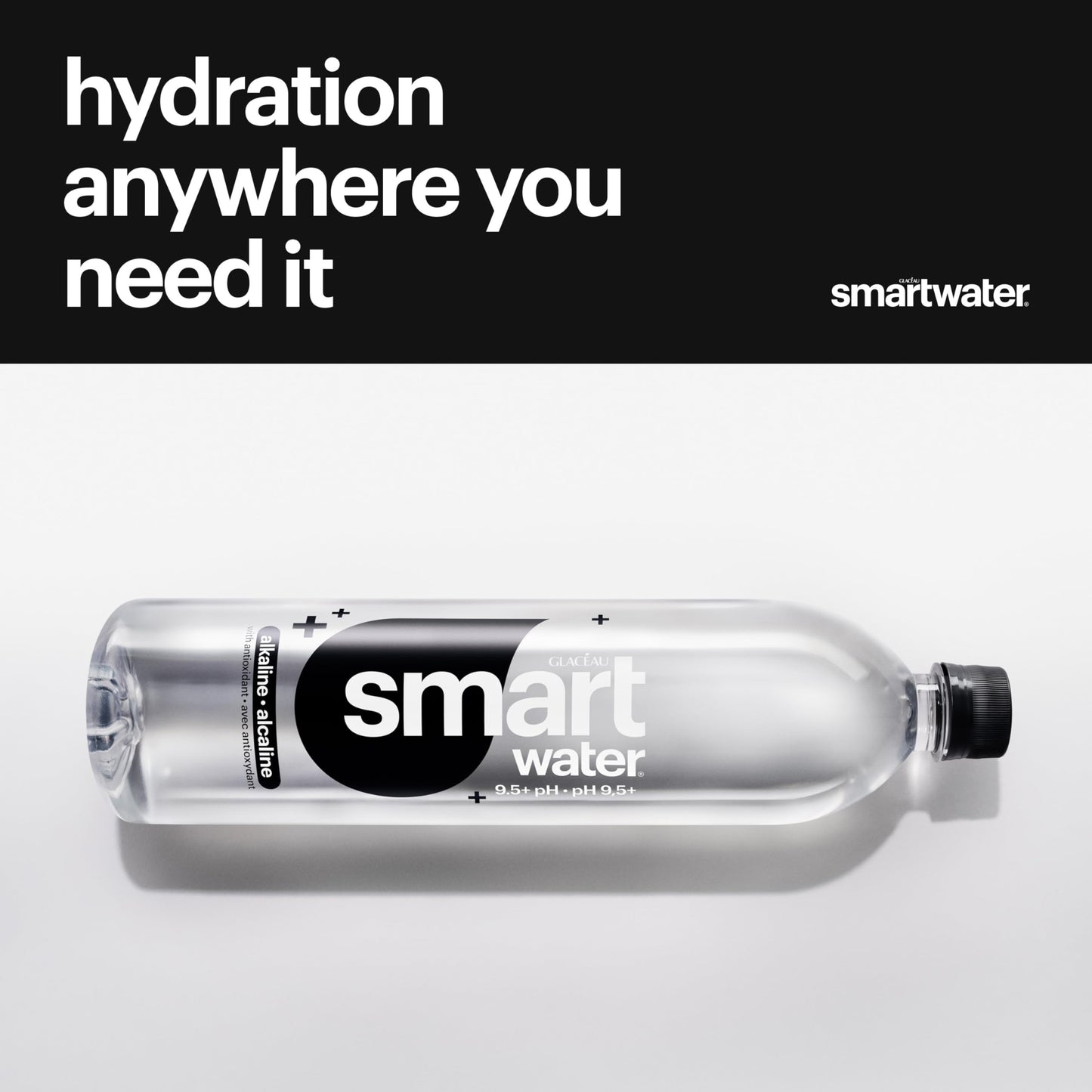 20oz Smartwater Alkaline with Antioxidant