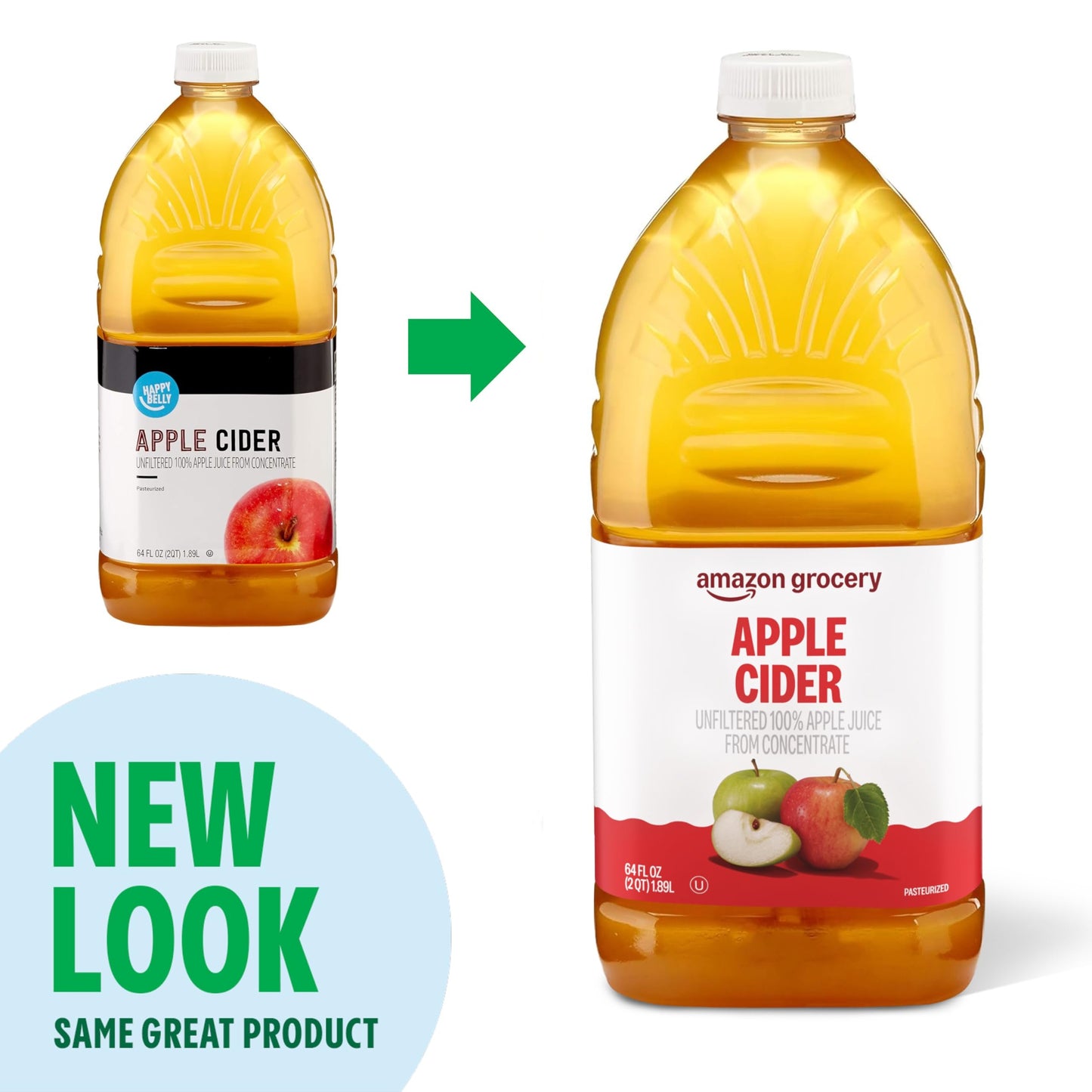 Amazon Grocery, Apple Cider, 64 Fl Oz