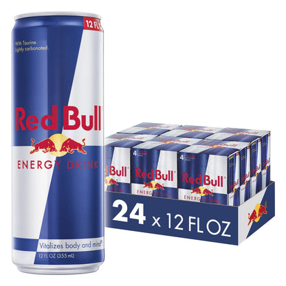 Red Bull Energy Drink, Sugar Free (24 pack)
