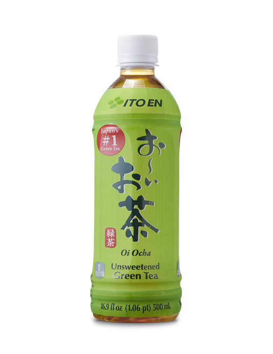 Ito En, Tea Green Japanese Oi Ocha Unsweetened, 16.9 Fl Oz