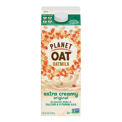 Planet Oat Extra Creamy Original Oatmilk, 52 oz