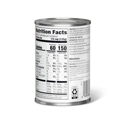 Amazon Fresh, Condensed Low Fat Cream Of Mushroom Soup, 10.5 Oz (Previously Happy Belly, Packaging May Vary)