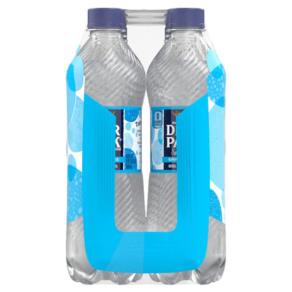 Deer Park Sparkling Water, Simply Bubbles, 16.9 Fl Oz Bottles (Pack of 8)