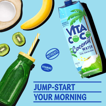 Vita Coco Pure Coconut Water, 33.8 Fl Oz