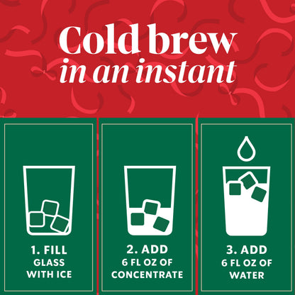Starbucks Cold Brew Coffee Concentrate, Flavored Sweetened Vanilla & Chocolate Inspired by Irish Cream, Multi-Serve Bottle (32 fl oz)
