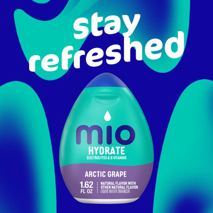 mio Hydrate Arctic Grape Flavored with other natural flavor Liquid Water Enhancer, 1.62 fl oz Bottle