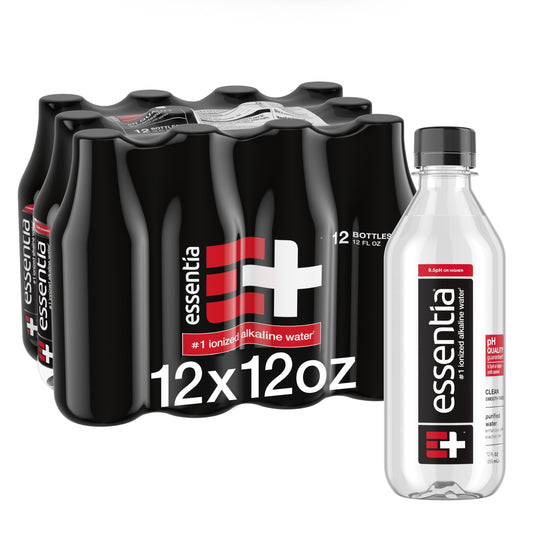 ESSENTIA Ionized Alkaline Water 12x12oz