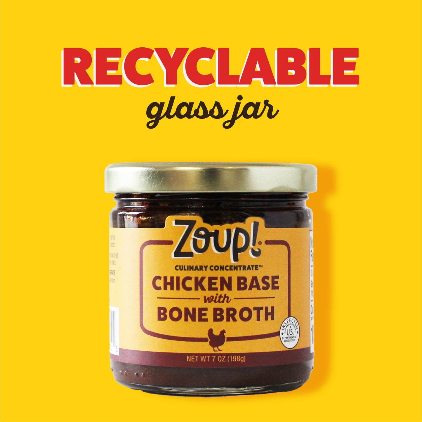 Zoup! Chicken Bone Broth Culinary Concentrate, 1 Pack, 7 Oz