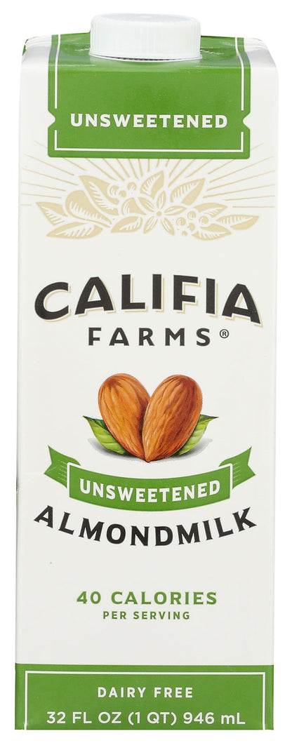Califia Almondmilk Unsweetened 32 FO