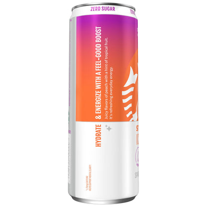 Starbucks Iced Energy, Tropical Peach, Sparkling Energy Drink, 12 Fl Oz