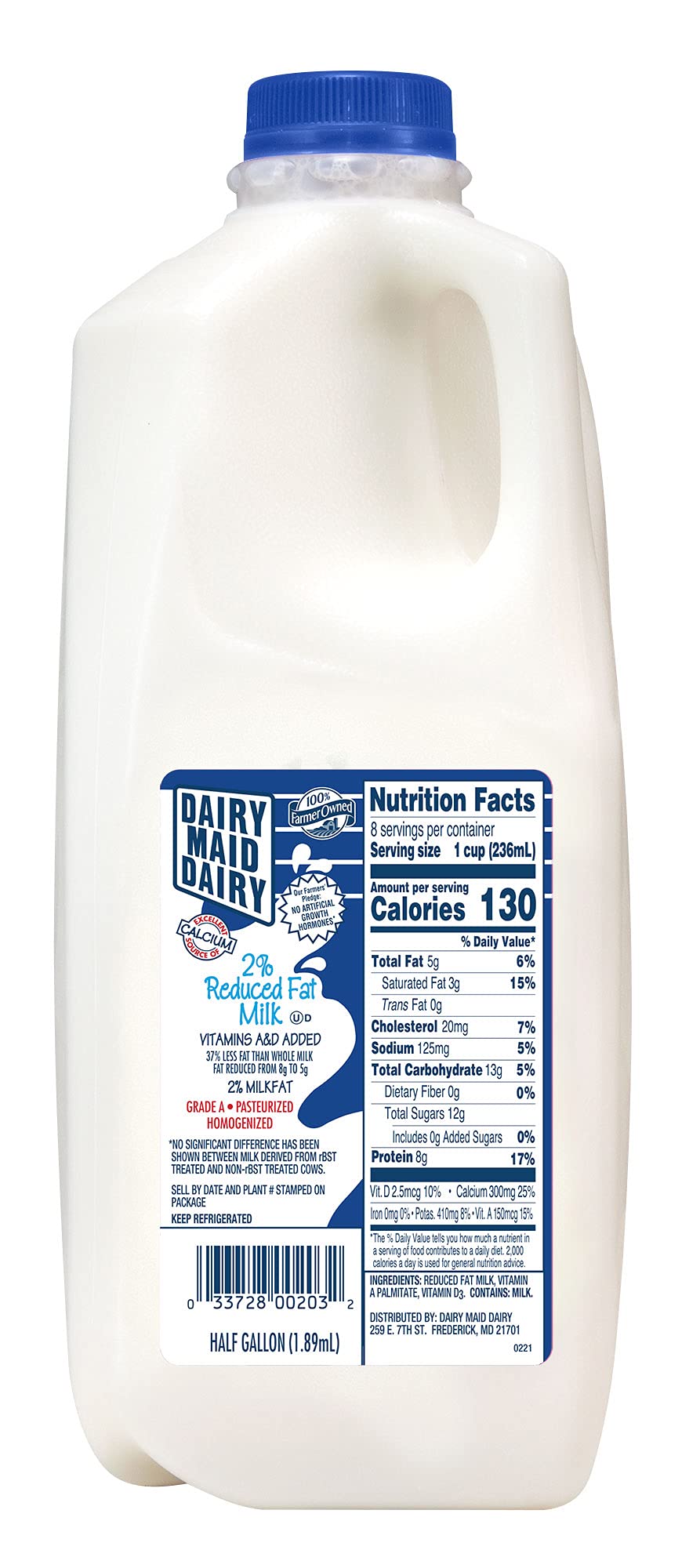 Dairy Maid Dairy 2% Milk, 64 Fl oz