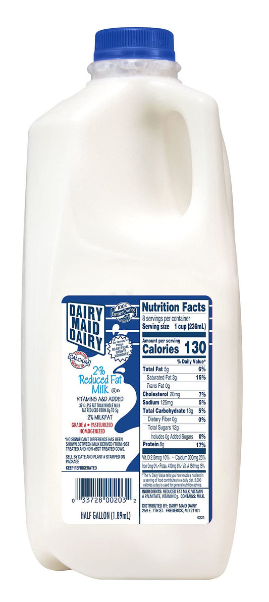 Dairy Maid Dairy 2% Milk, 64 Fl oz
