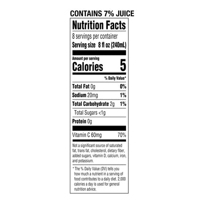Amazon Grocery, Diet Cranberry Juice Cocktail, 64 Fl Oz