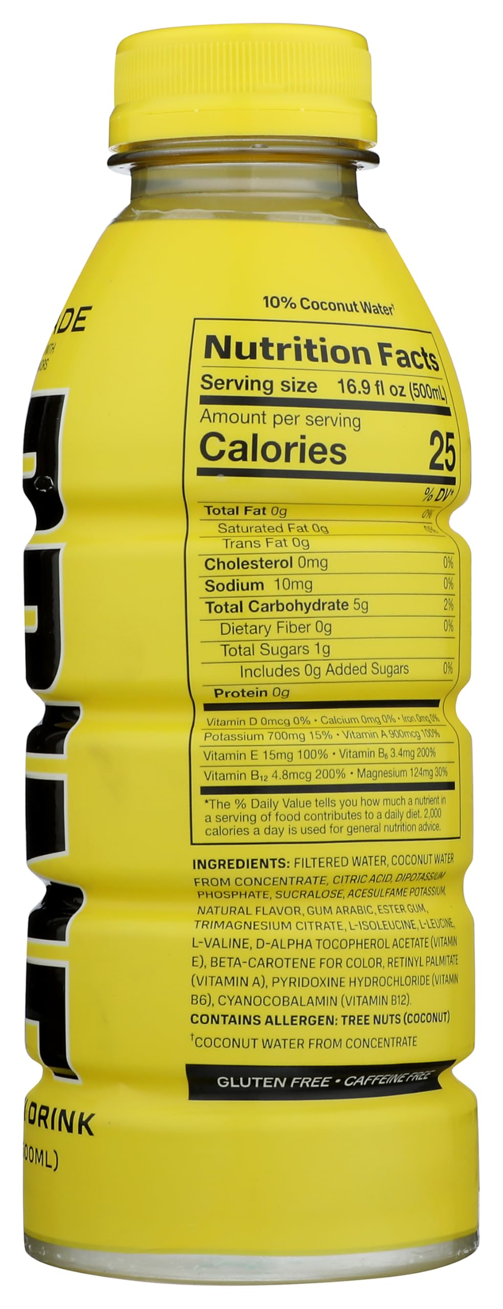 PRIME HYDRATION LEMONADE 16oz BTL