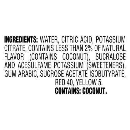 Crystal Light Liquid Tropical Coconut Naturally Flavored Drink Mix, 1.62 fl oz Bottle