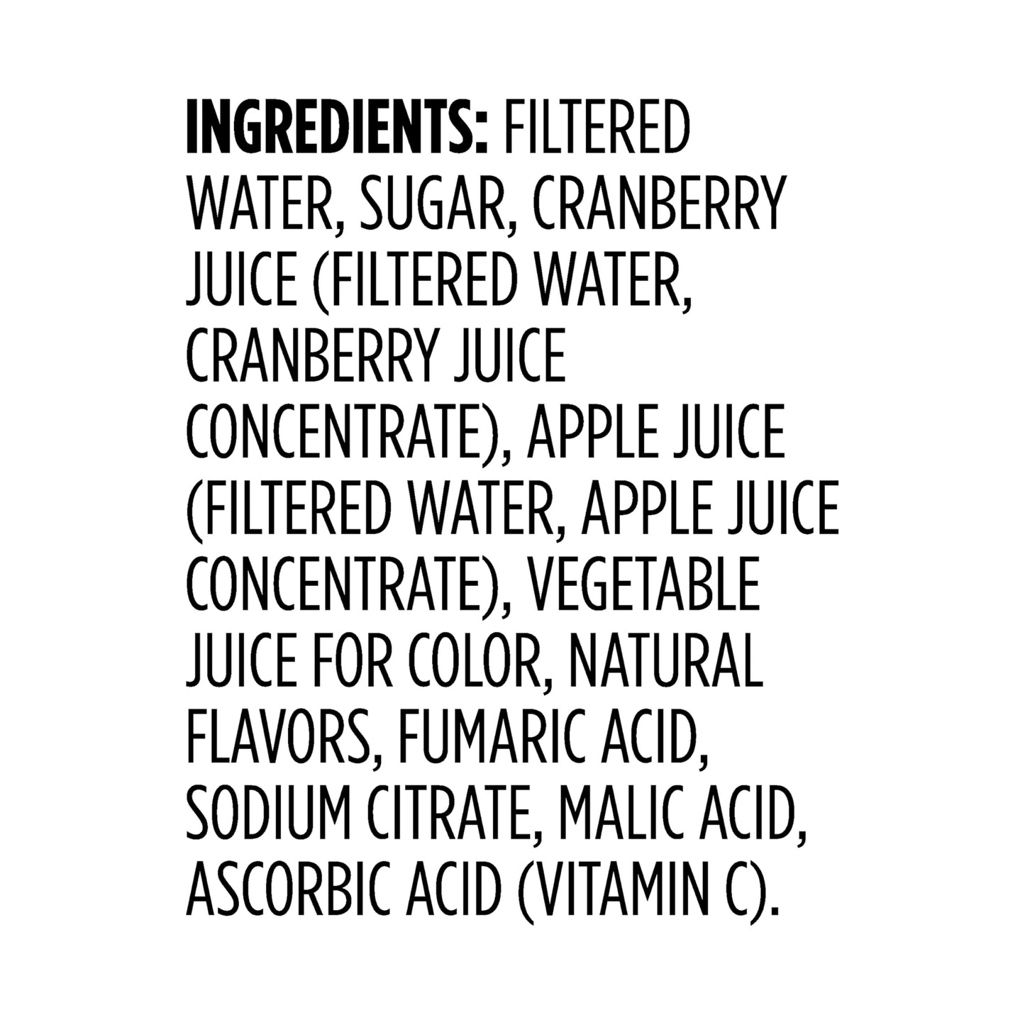 Amazon Grocery, Cranberry Apple Juice Cocktail, 64 Fl Oz