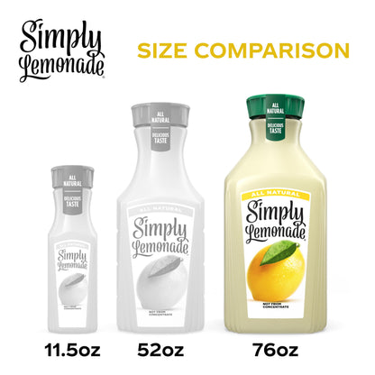 Simply Lemonade Bottle, 76 fl oz