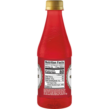 Rose's Grenadine, 12 fl oz bottle, Made with Pomegranate Flavor, Mixer to Add to Cocktails and Non-Alchoholic Drinks, Trusted by Bartenders