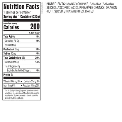 Amazon Kitchen, Mango Banana Dragon Fruit Smoothie, 7.5 Oz