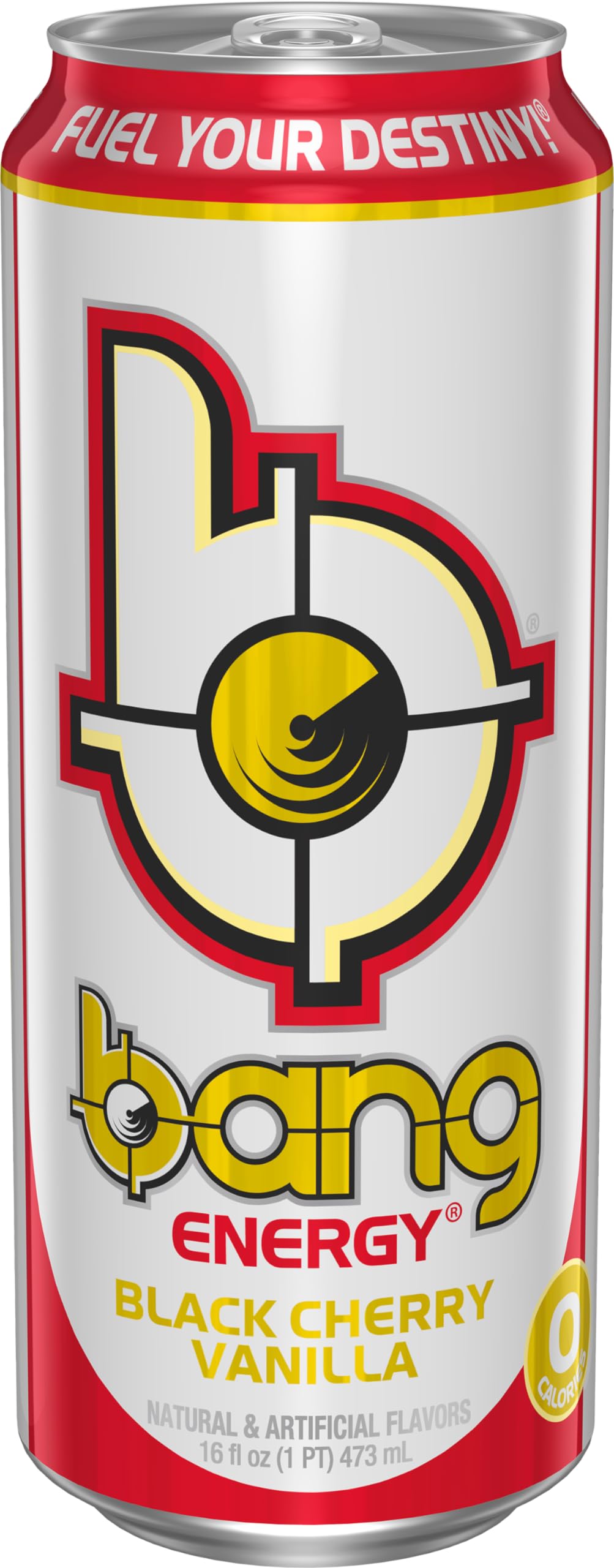 Bang Energy Black Cherry Vanilla, Sugar-Free Energy Drink, 16-Ounce | Pack of 12