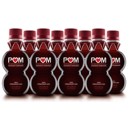 POM Wonderful 100% Pomegranate Juice, 8 Fl Oz (Pack of 8)