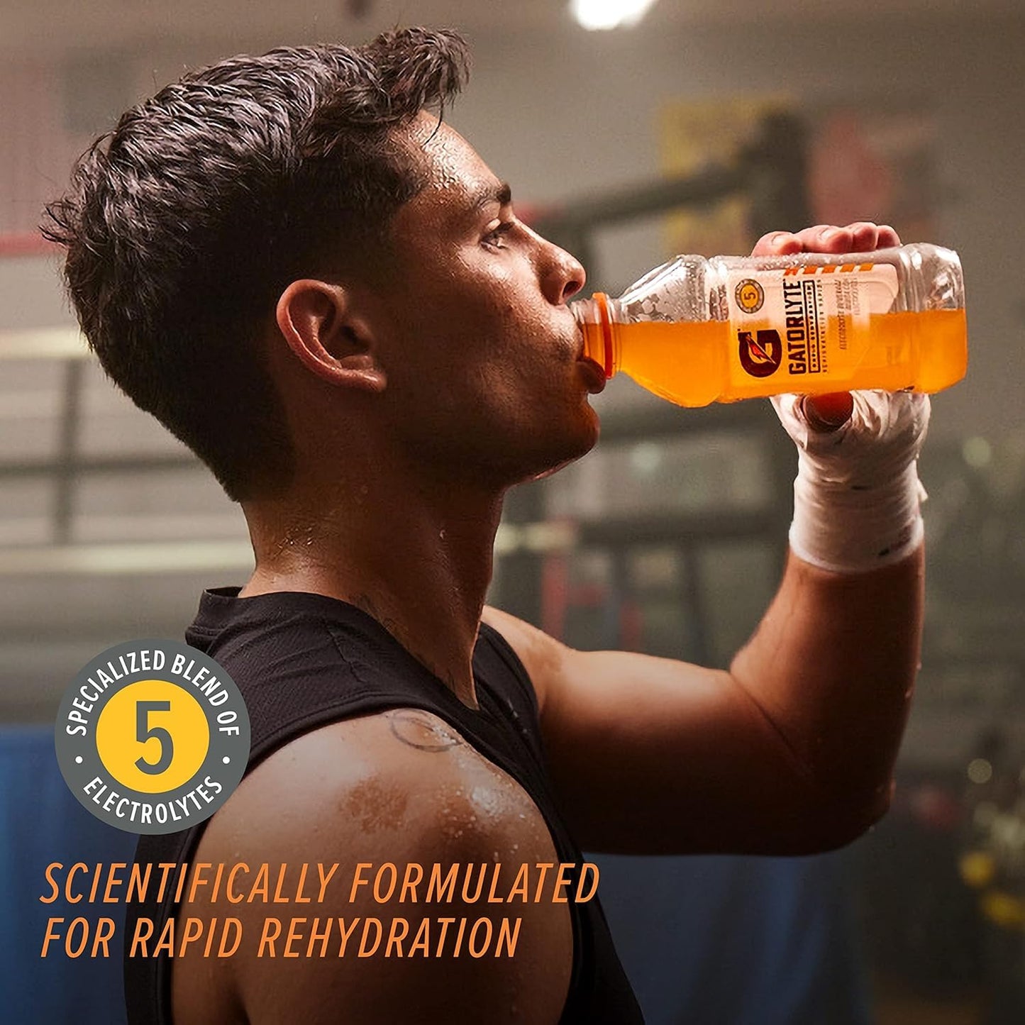 Gatorlyte Rapid Rehydration Electrolyte Drink, 3 Flavor Variety Pack 2.0, Specialized Blend of 5 Electrolytes, Lower Sugar, No Artificial Sweeteners, No Artificial Flavors, 20 fl oz Bottles (12 Pack)
