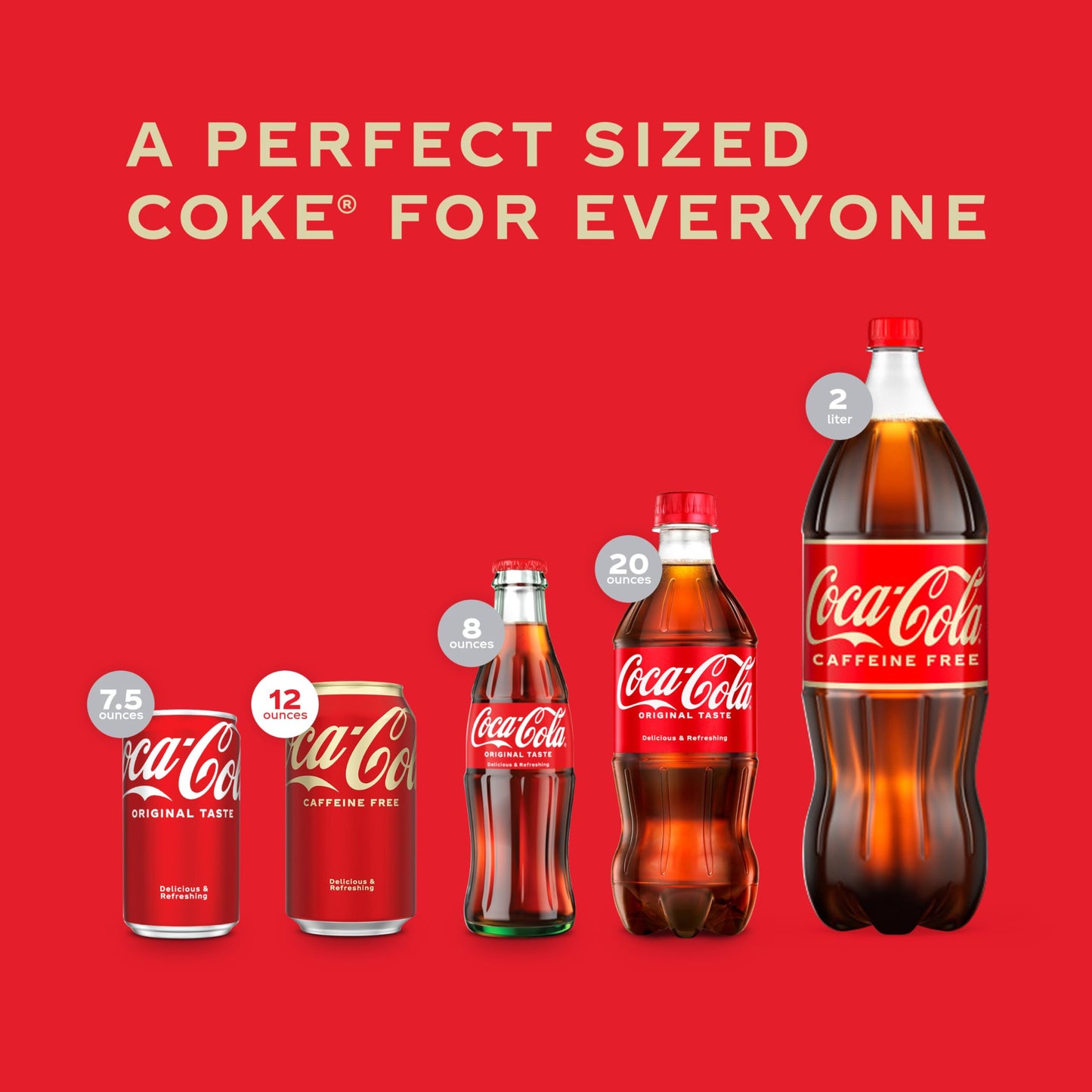 Caffeine Free Coca-Cola, 12 fl oz, 12 Pack