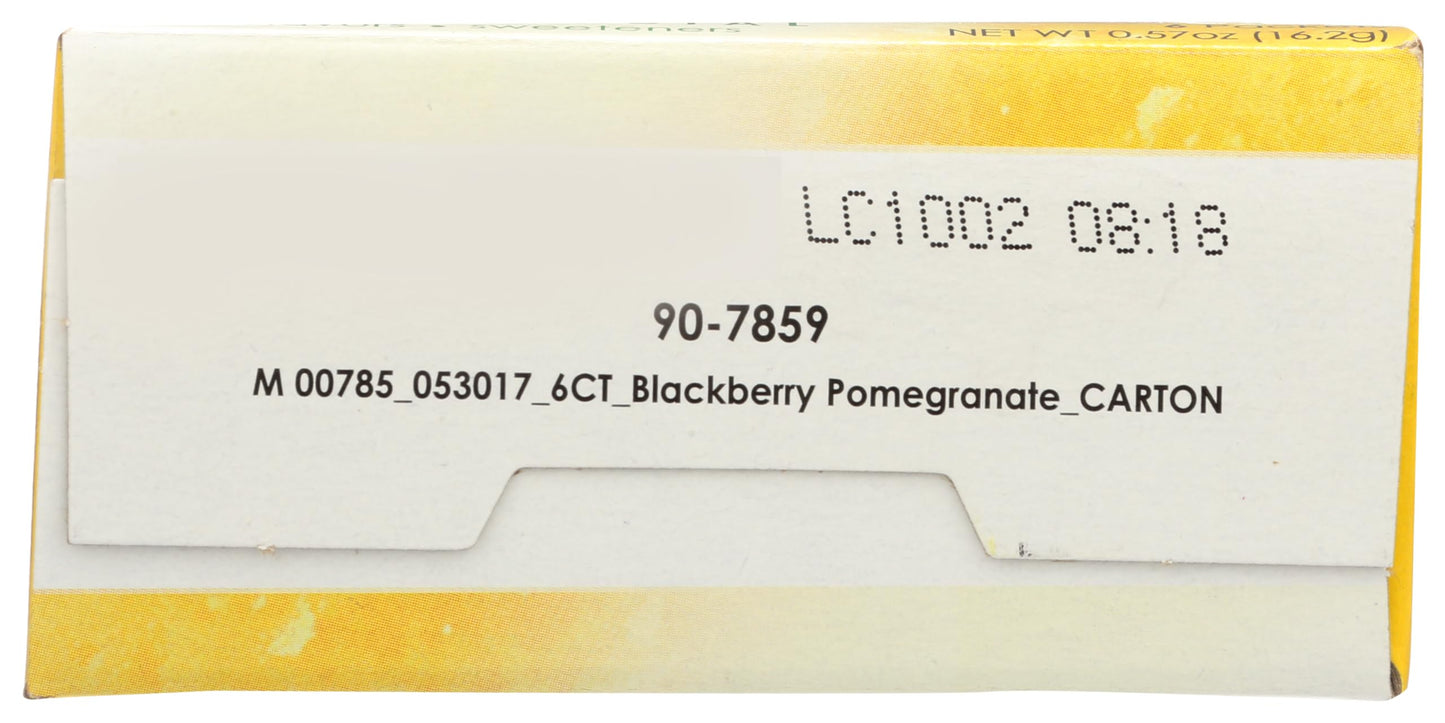 True Lemon (Energy Drinks) Wild Blackberry Pomegranate, Instant Powdered Drink Mix, 6 Count (Pack of 4)