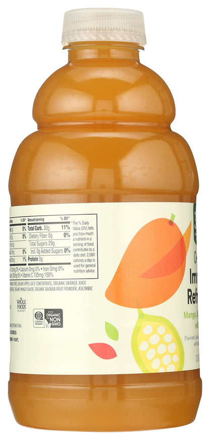 365 by Whole Foods Market, Juice Mango Apple Orange Baobab Organic, 32 Fl Oz
