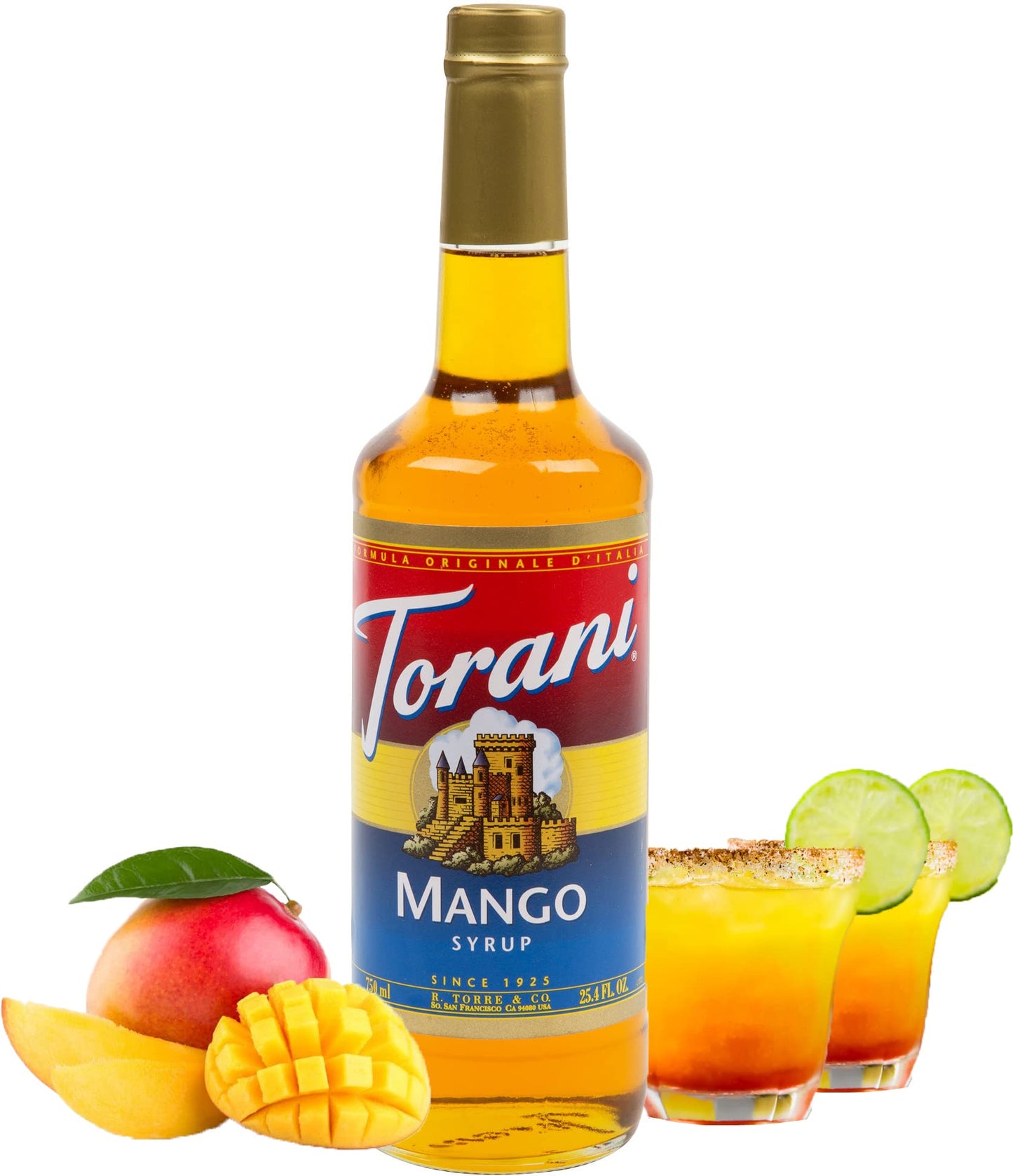 R. Torre & Company Mango Drink Syrup, 750mL (03-0095) Category: Drink Syrups