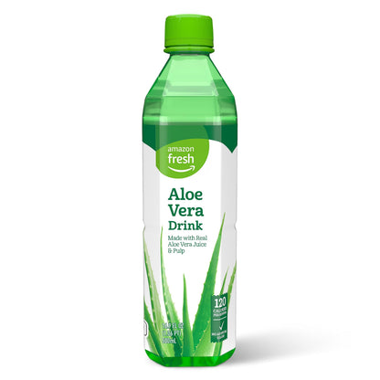 Amazon Fresh, Aloe Vera Drink, 16.9 Oz