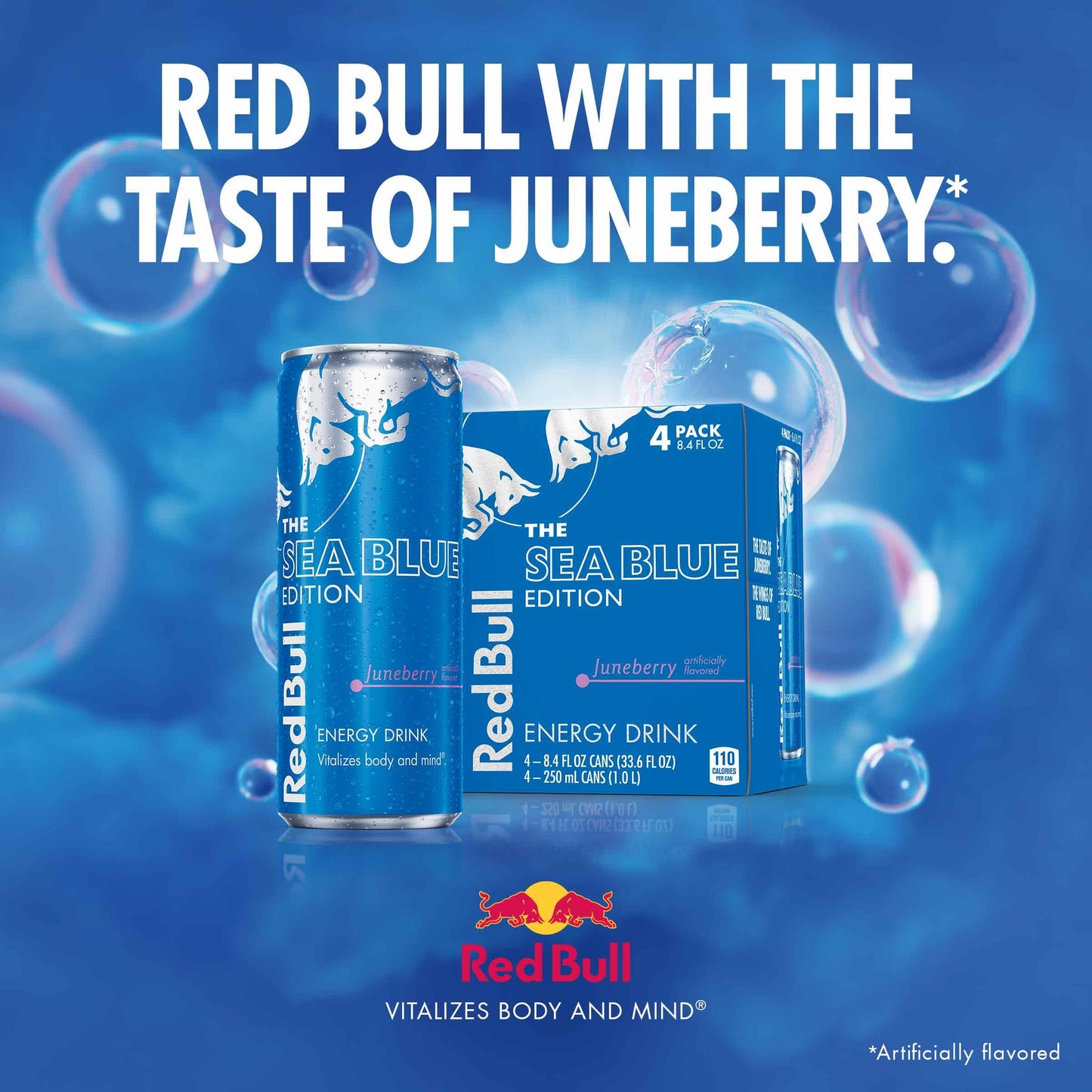 Red Bull The Sea Blue Edition Juneberry (8.4oz)